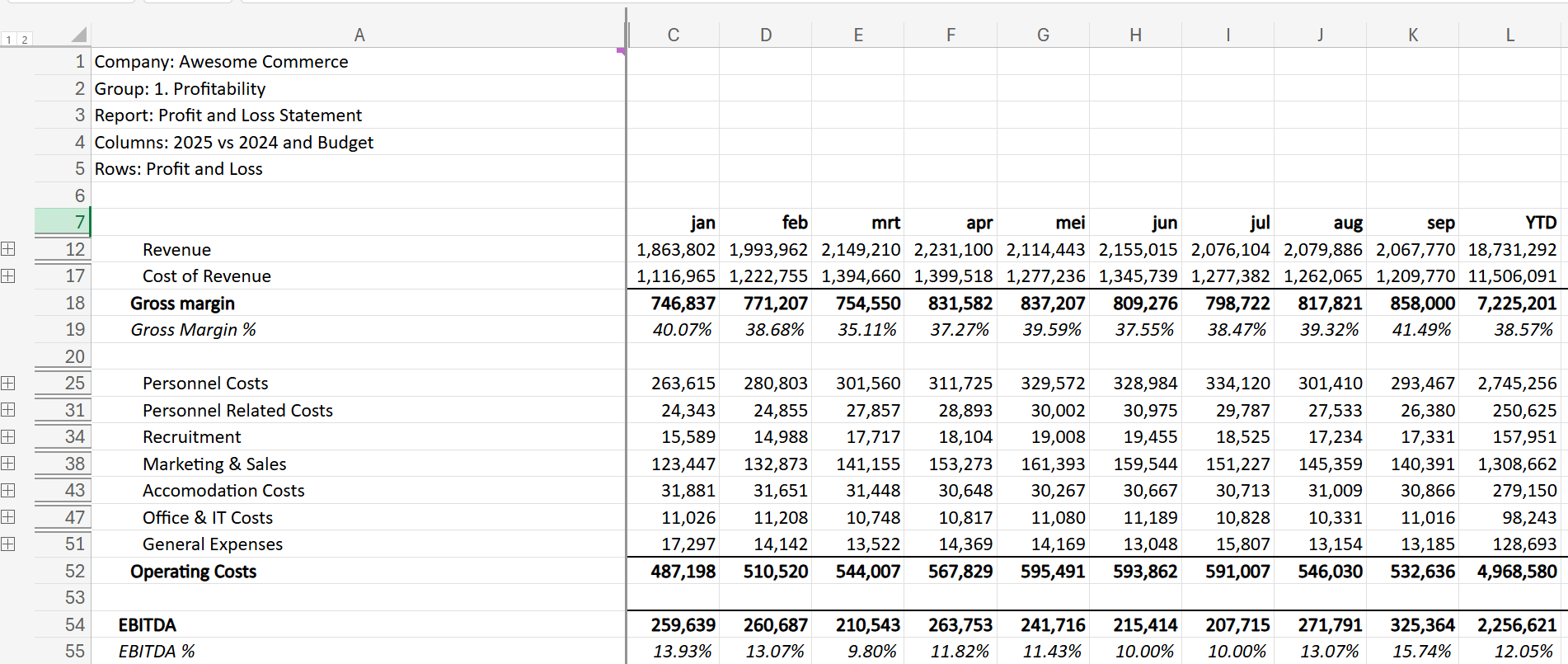 Excel hoeft niet weg. Alleen niet meer als bron.